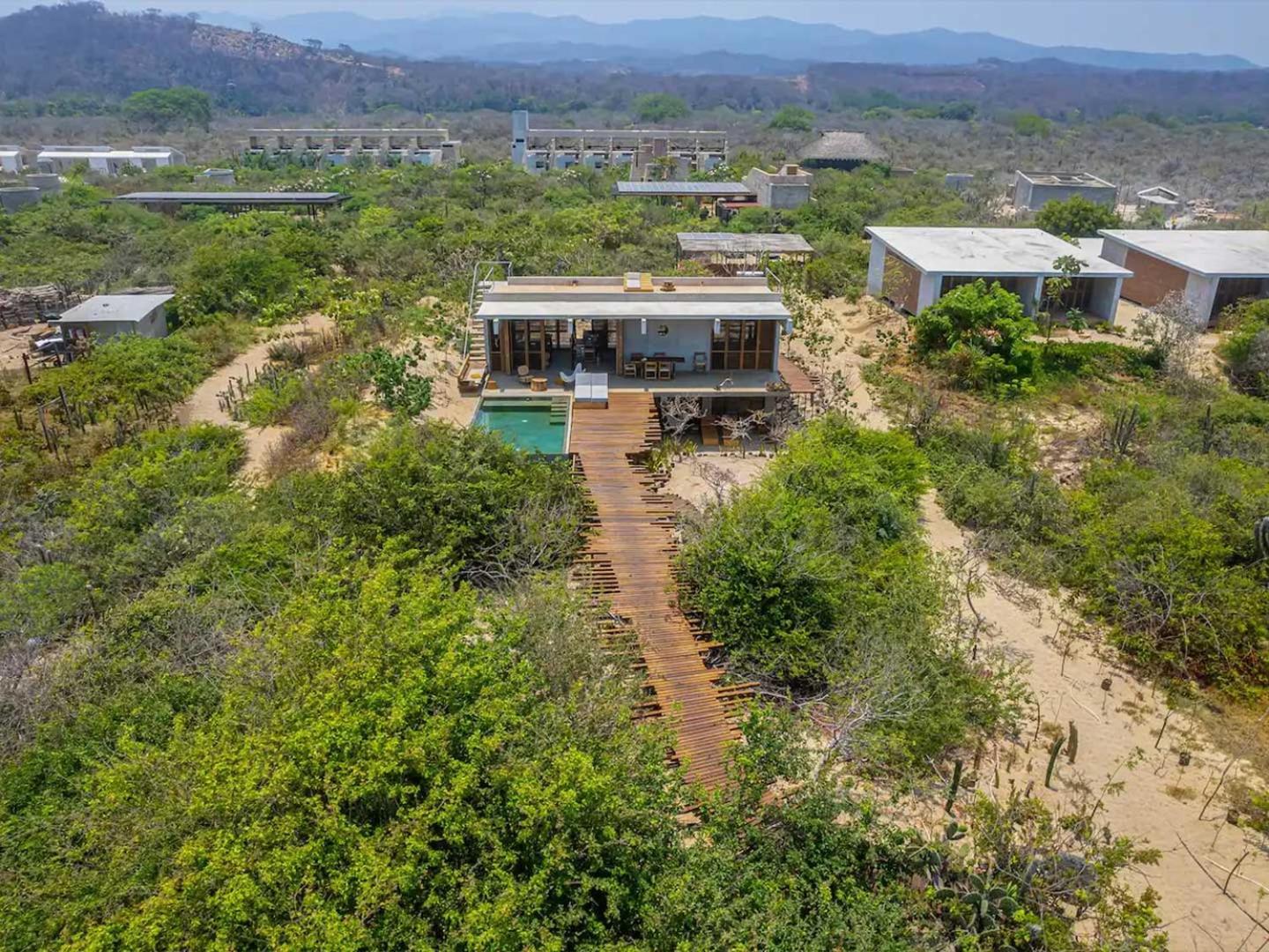 Casa Maria, Cerca De Casa Wabi Y Hotel Terrestre Puerto Escondido  Eksteriør bilde